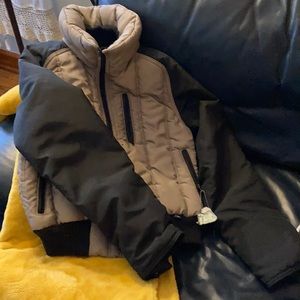 Vintage cropped ski jacket - S